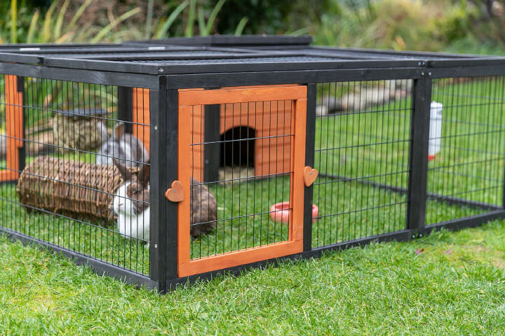 TRIXIE Freilaufgehege mit Abdeckung